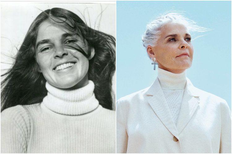 Ali MacGraw then and now