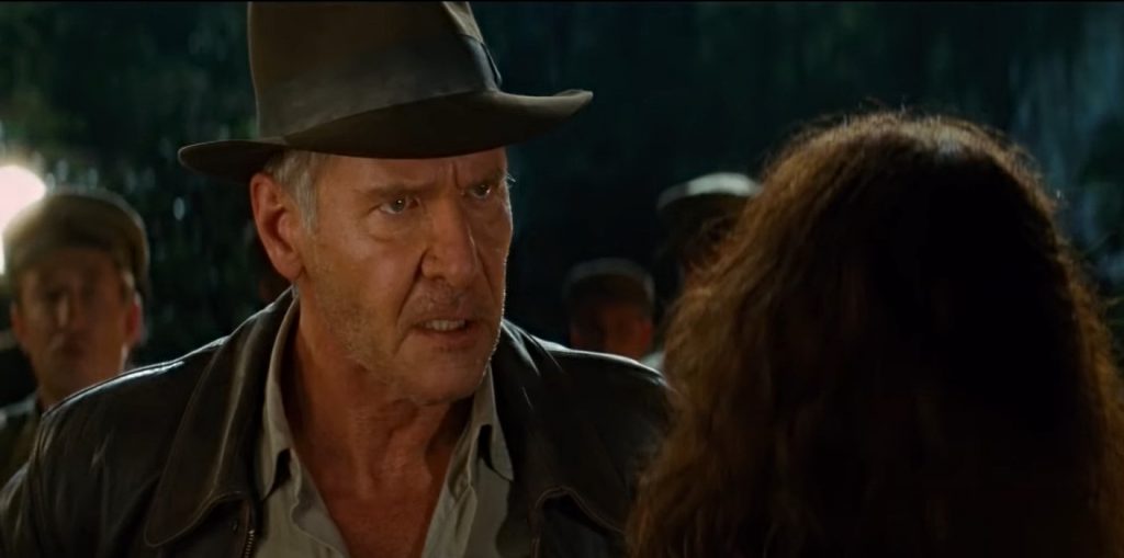 Harrison Ford in "Indiana Jones"