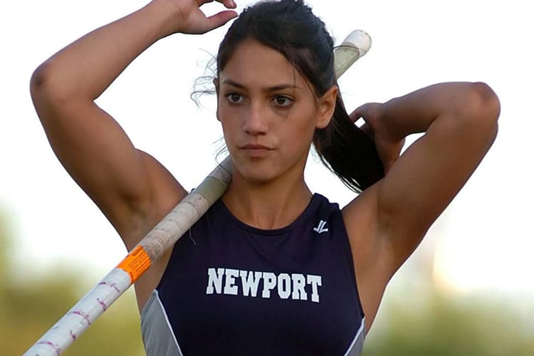 Young Pole Vaulter Infamous Viral Photo Picture Image