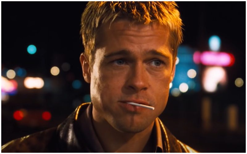 Brad Pitt in "Ocean's Eleven"