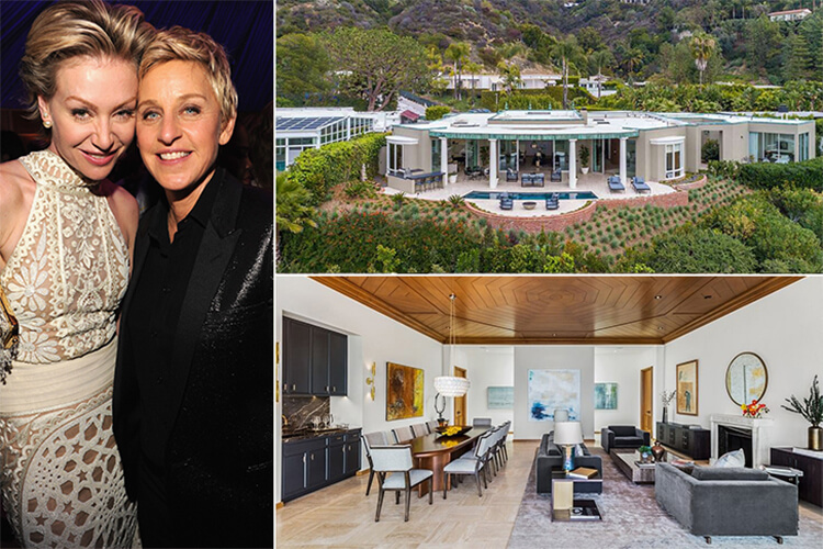 Celebrity Mansions Ellen DeGeneres