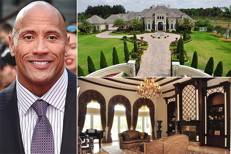 Celebrity Mansions Dwayne Johnson The Rock